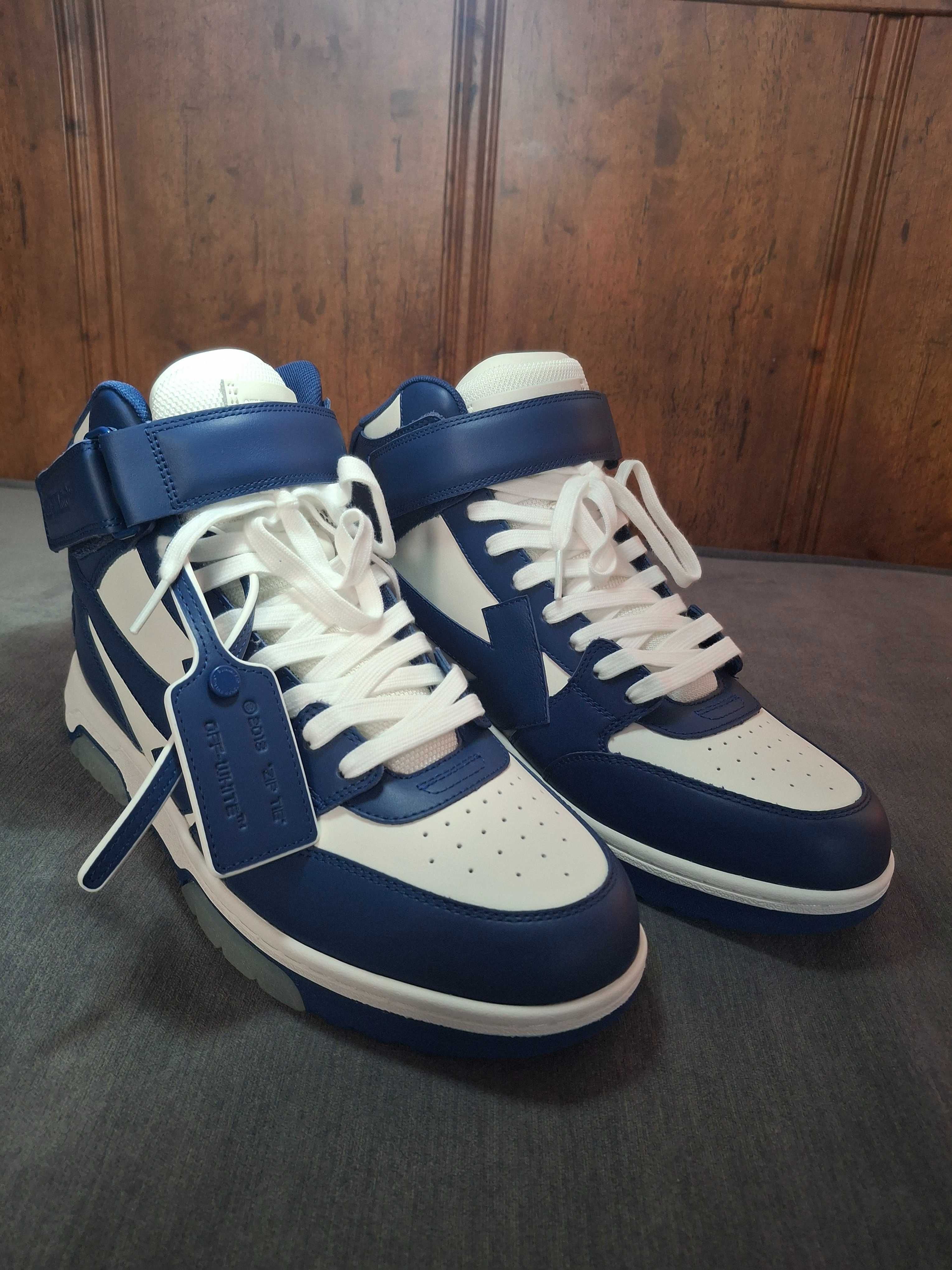 Off-White Out Of Office mid-top sneakers; 700 лева; 44-ти номер