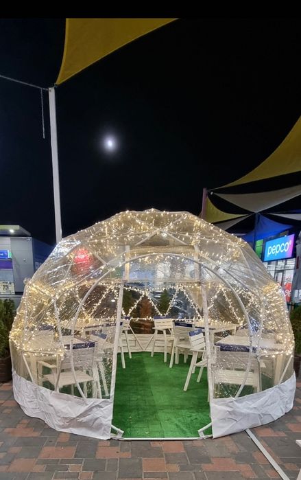 Iglu Transparent 4M Terasa Restaurant/  Horeca / Grădină