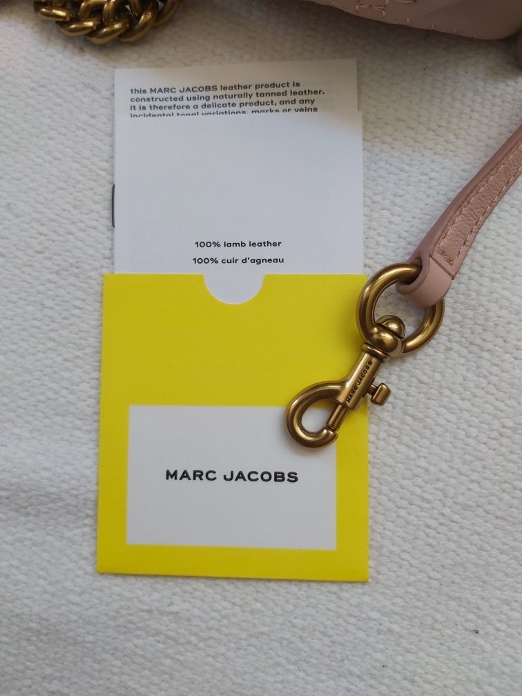 Чанта естествена кожа Marc Jacobs