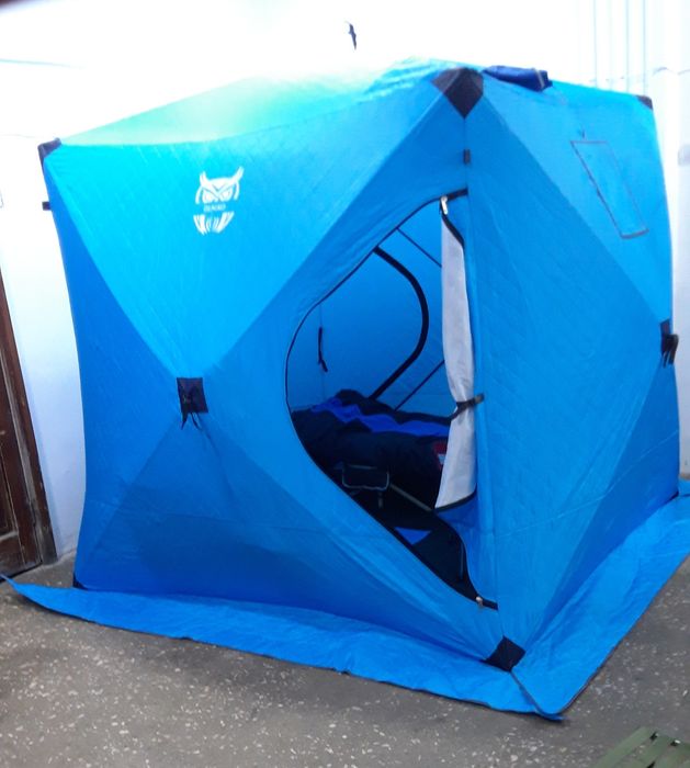 Трёхслойная палатка куб