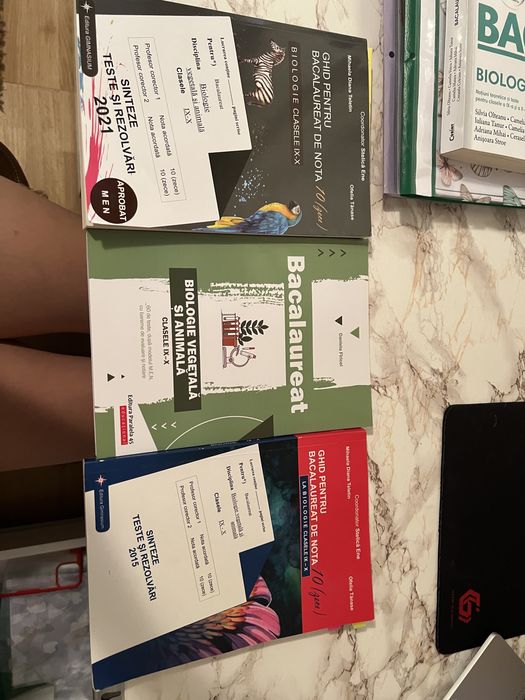 Vand carti de biologie vegetala