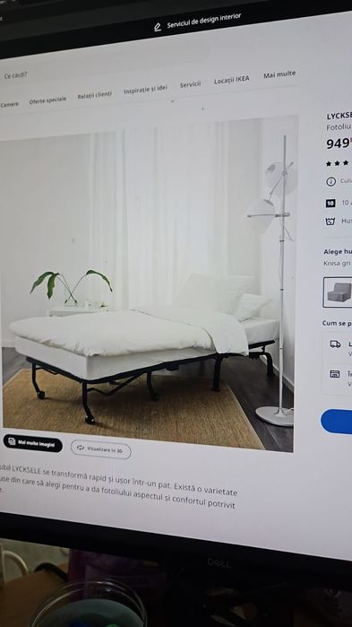 Fotoliu extensibil, Knisa gri