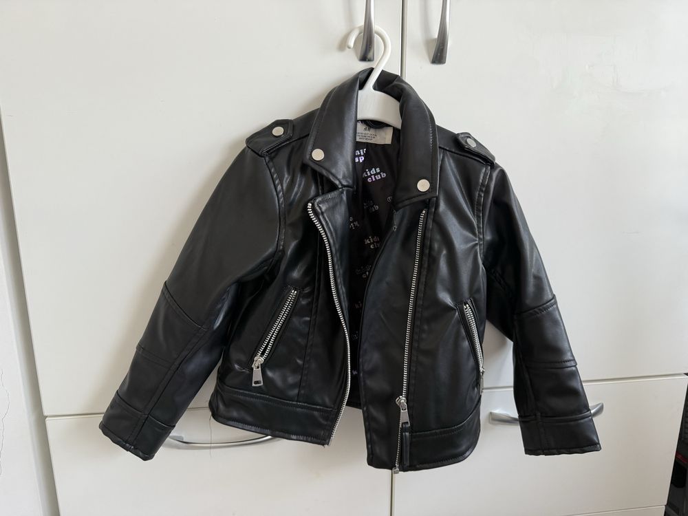 Кожено детско яке H&M р-р 110 см