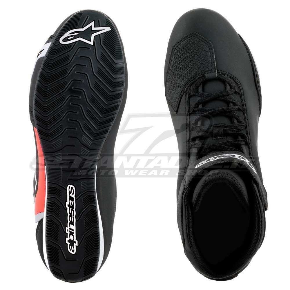 Мото Обувки ботуши  ALPINESTARS Sektor BLACK/WHITE/RED,45и 46 NEW