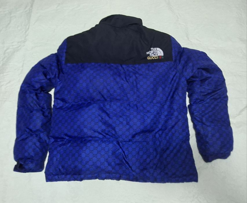 Geacă puffer din colaborarea The North Face x Gucci mărime XL