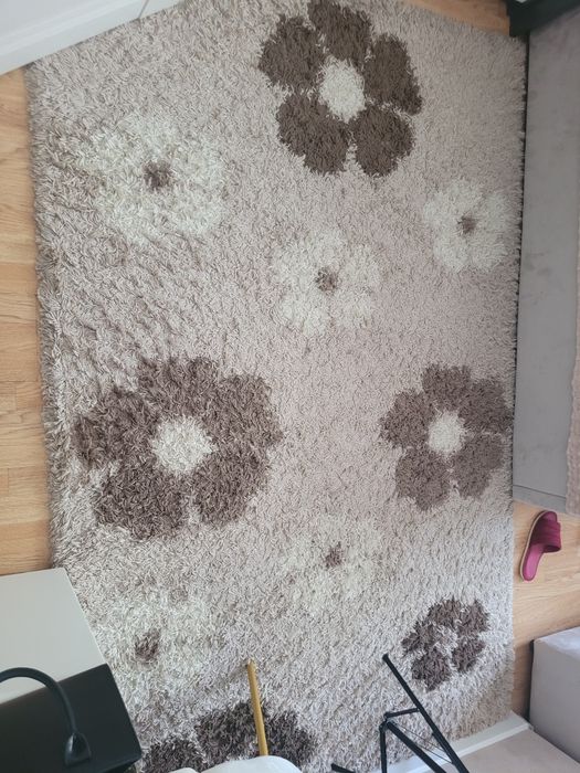 Ковёр травка бежевый