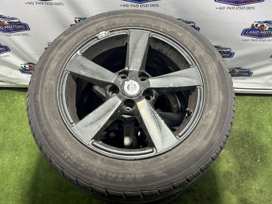JANTE VOLVO R16 / 5x108 / V40 2.0 DIESEL 2012 / 7x16 / R10E / 205/55 R16 91V / 7JX16X50+ CAUCIUCURI (X4)