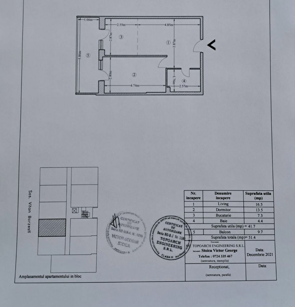 2 Camere Delta Vacaresti