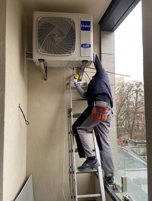 Установка кондиционера