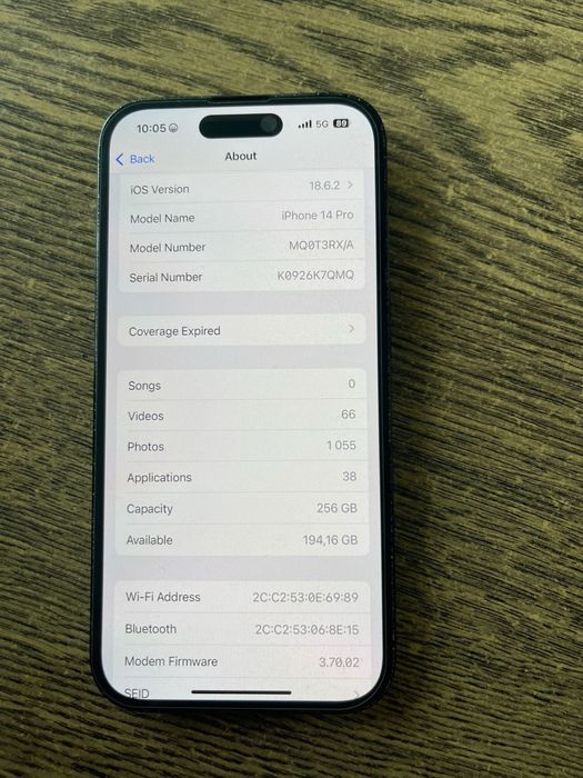 Iphone 14 pro 256GB