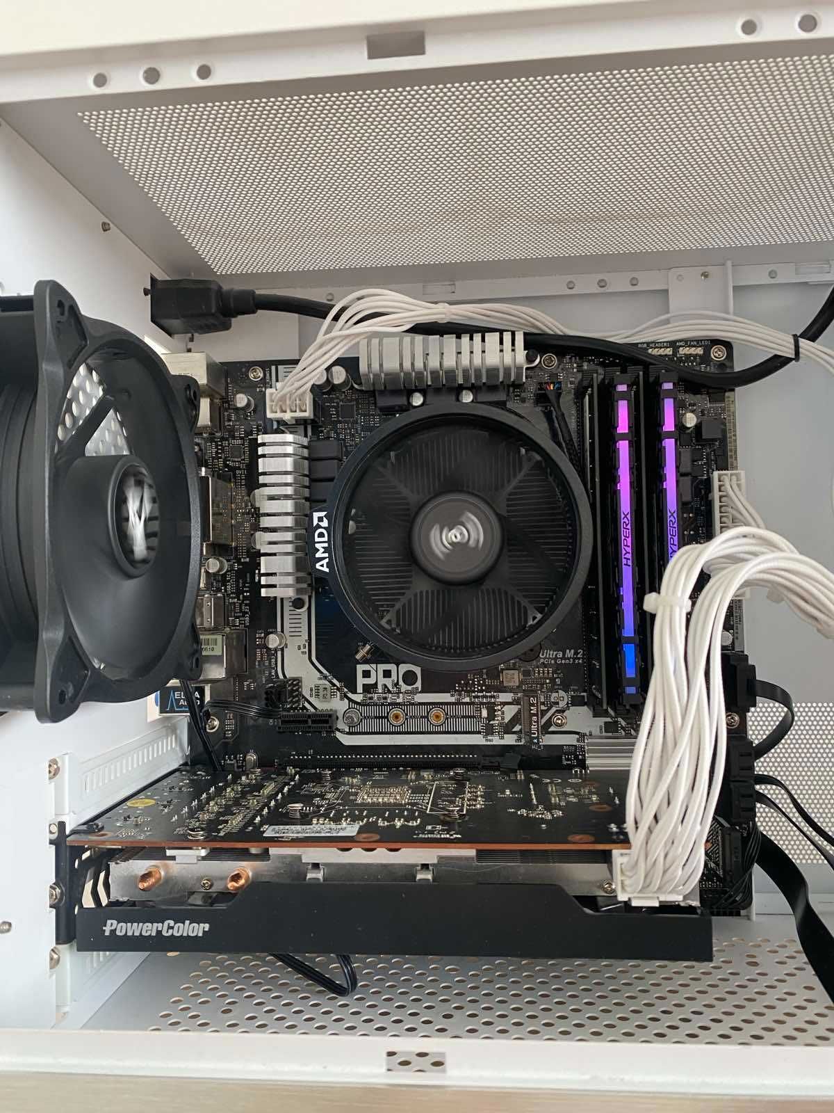 КОМПАКТЕН | Геймърски | RX 6600 | Ryzen 5 2600X | 24 RAM