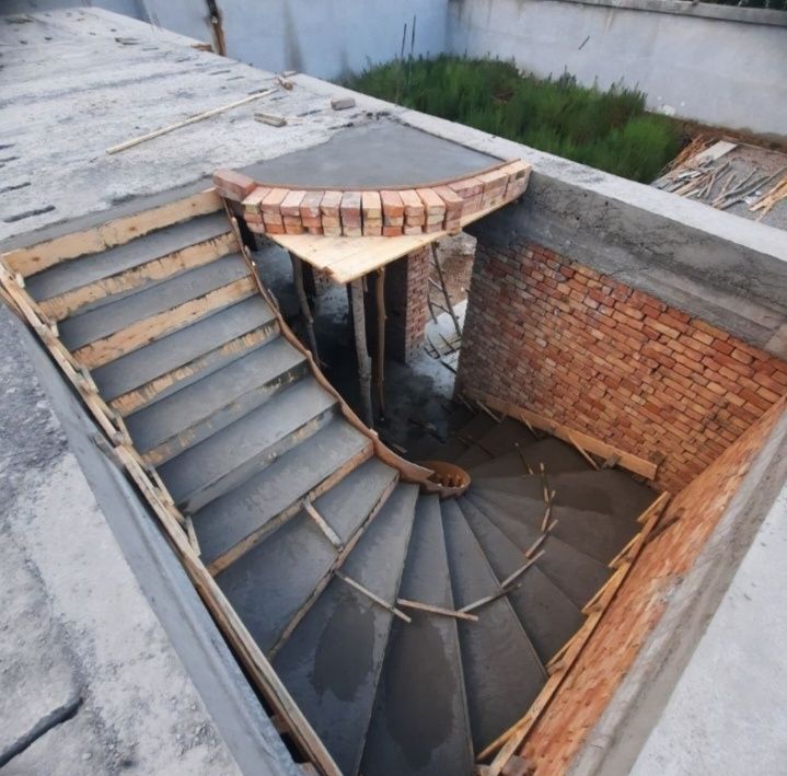 Zina beton zinapoyalar quyamiz
