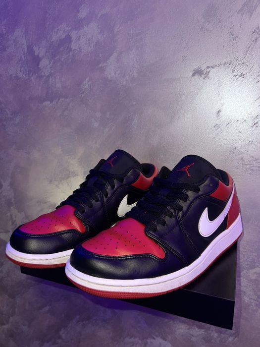 Jordan 1 low red