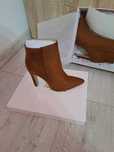 Botine roz, negru, maro