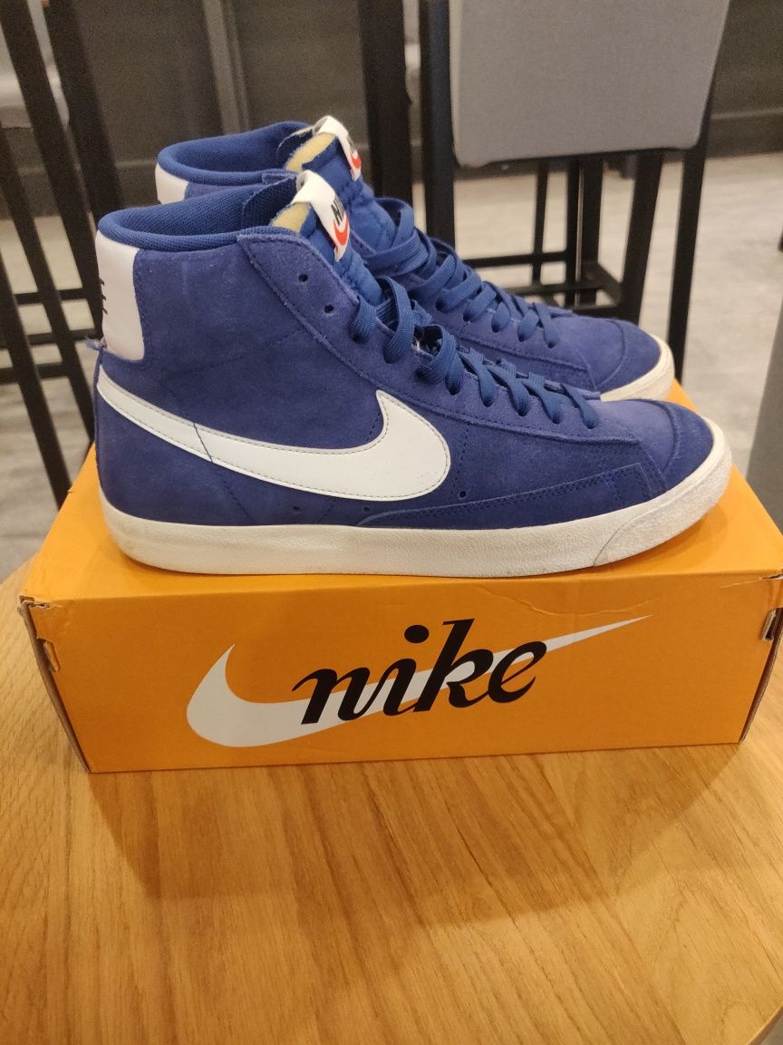 Nike Blazer Mid '77 Suede Deep Royal Blue