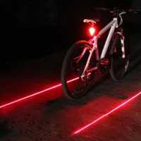 Stop bicicleta cu lumina laser