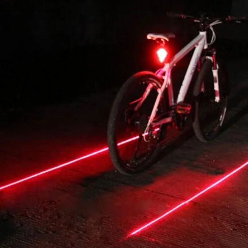 Stop bicicleta cu lumina laser