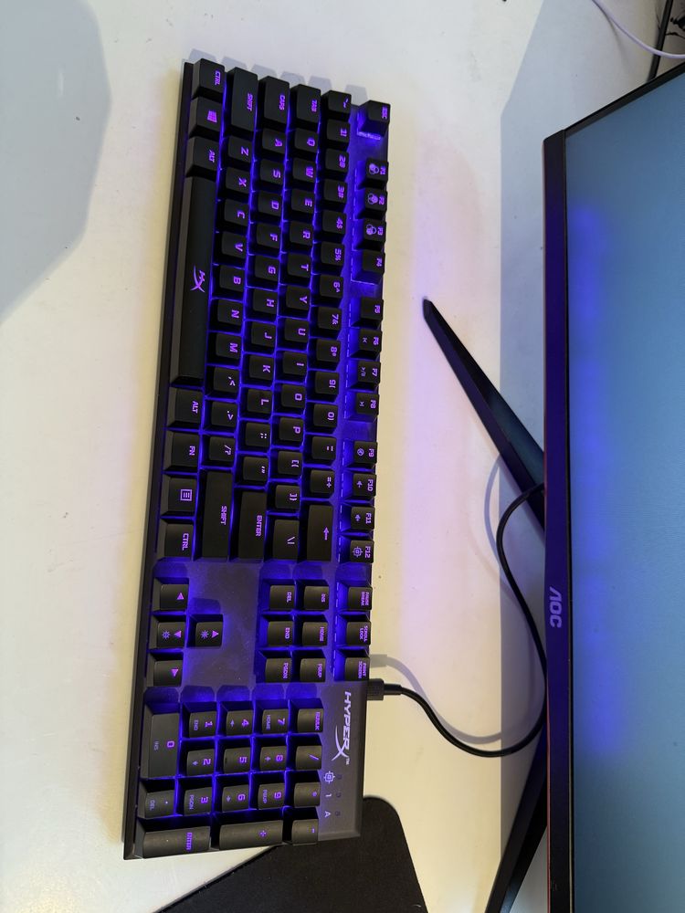 Игровая Клавиатура HyperX Alloy FPS RGB.