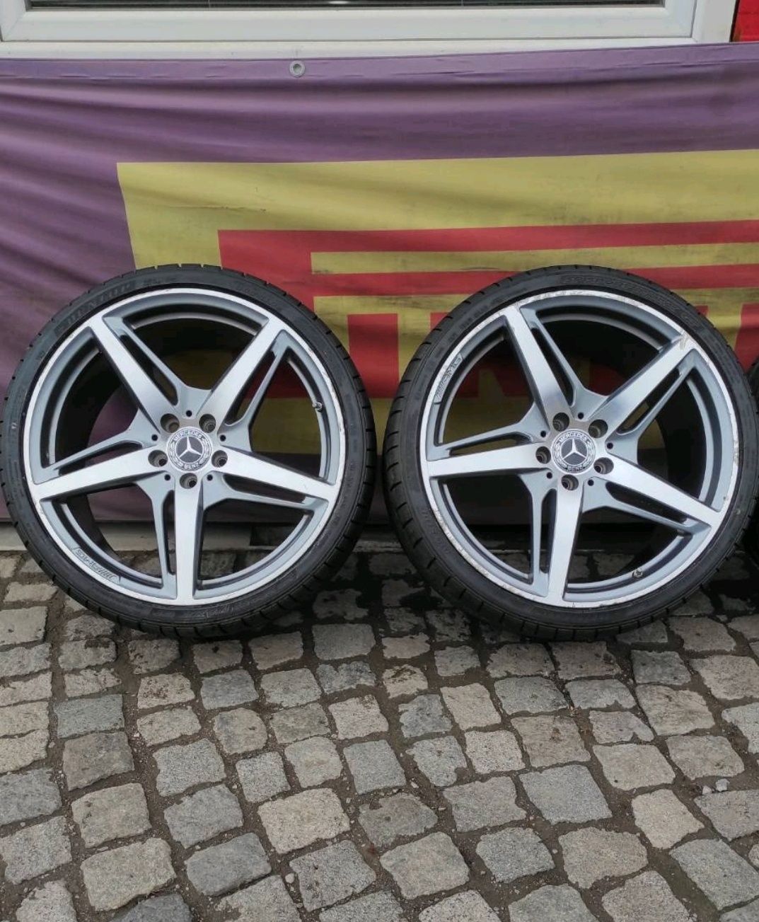 Оригинални джанти Мерцедес АМГ 19и20цола гуми 255 35 19 и 305 25 20