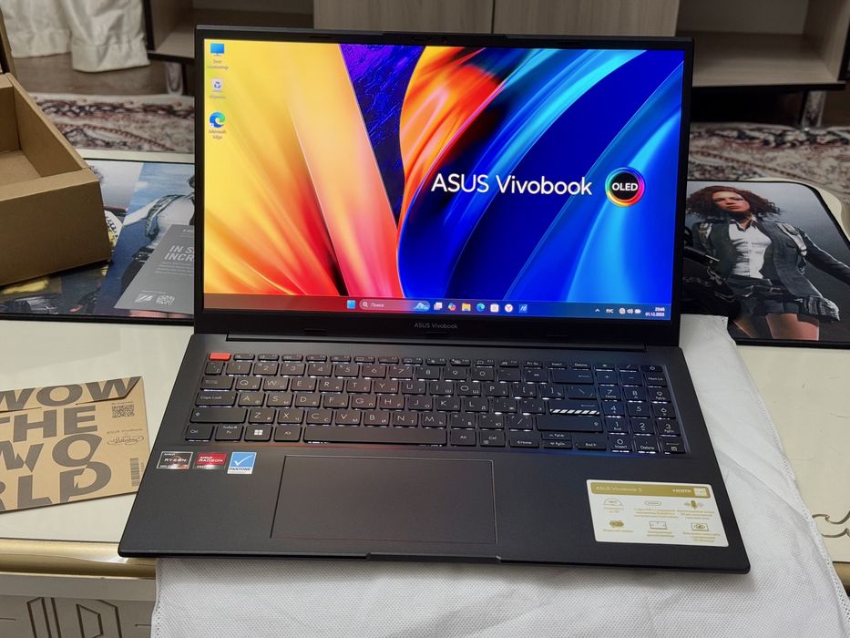 OLED 2K| Asus VivoBook / Ryzen 7/Озу:16/SSD:1000GB