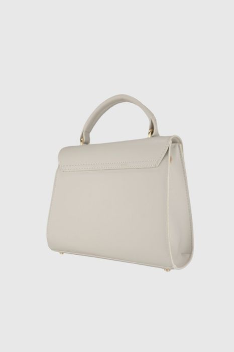 НОВО! ЛИКВИДАЦИЯ! Стилна твърда дамска чанта с лъскава закопчалка