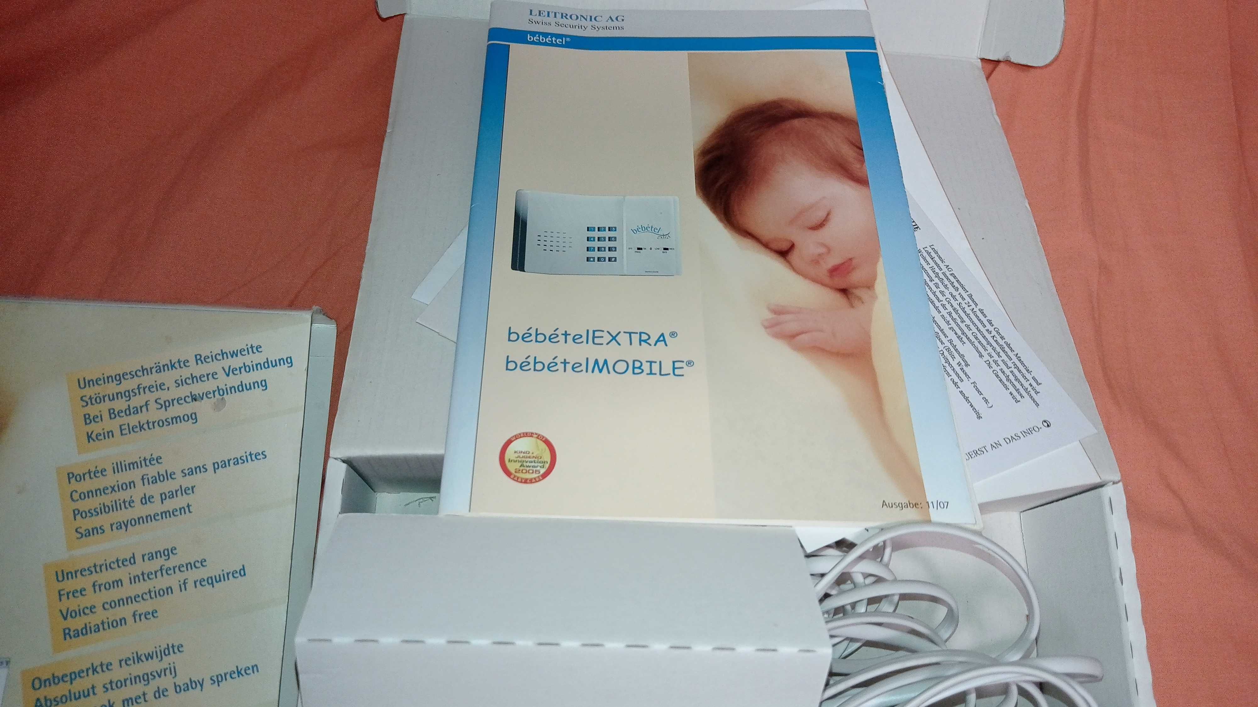 Monitorizare copil cu apel telefonic bebetel extra