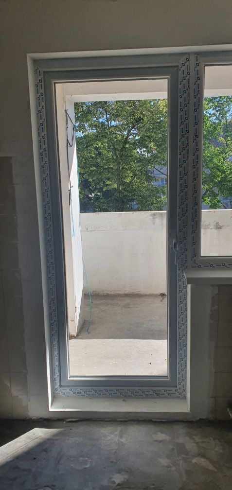 Ușă balcon + geam