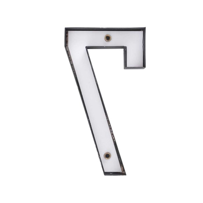 Numar casa, usa, gard, 3d, modern, cifre "0 - 9",  gri-antracit