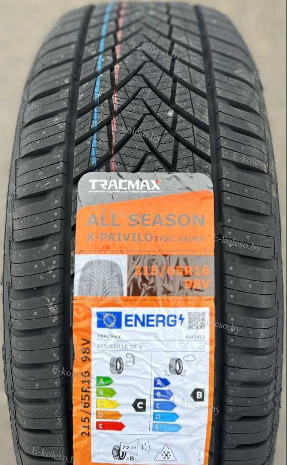 Нови всесезонни гуми TRACMAX 215/65 R16 - ТОП ЦЕНА!