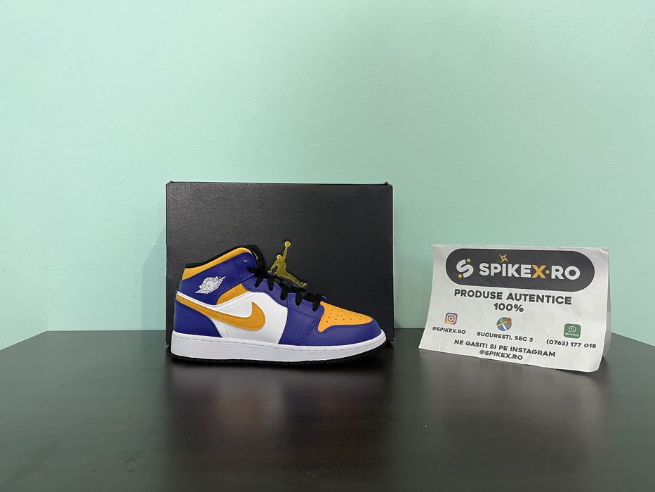 Jordan 1 Mid ‘Lakers’