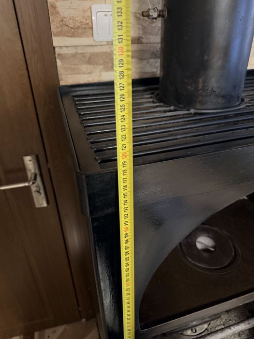 Semineu masiv in 2 usi cu plita