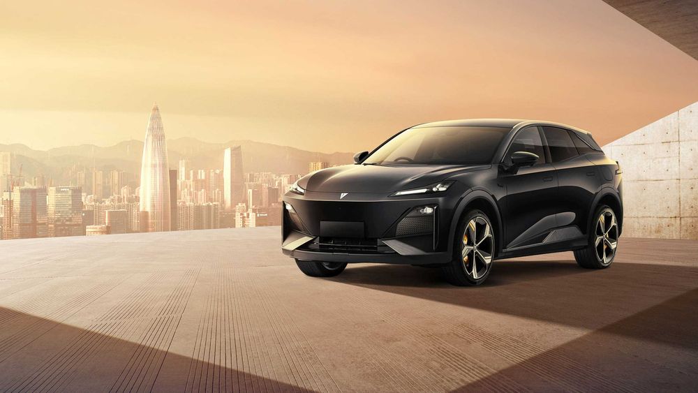 Deepal S07 285 max мокрый асфальт