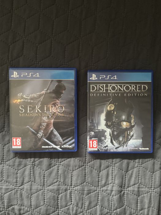 Sekiro и Dishonored за PS4 playstation
