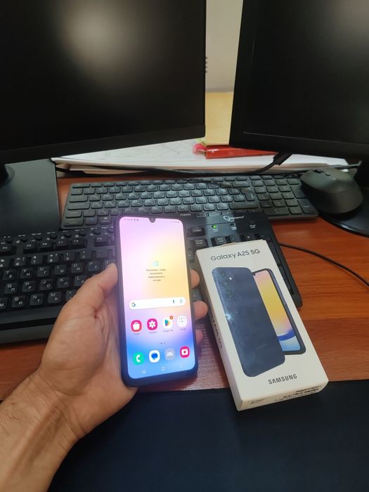 Samsung A25 5G 6/128gb(2024)ideal iwlawi zur aybi yuq tozza telefon