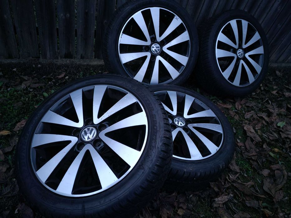 Jante originale VW Golf Passat skoda 225 45 r17 iarna