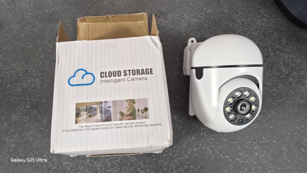 Camera 360 supraveghere wi fi 2 antene perete interior exterior