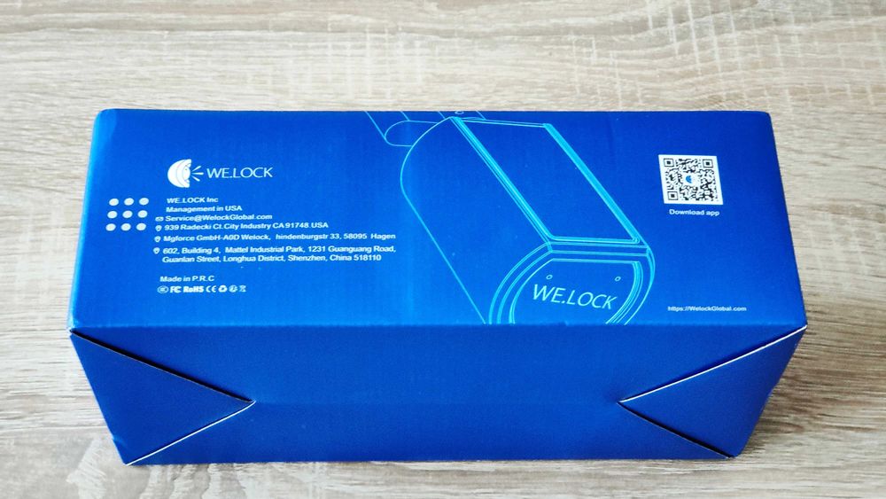 WELOCK PCB51 Bluetooth Smart Lock with keypad