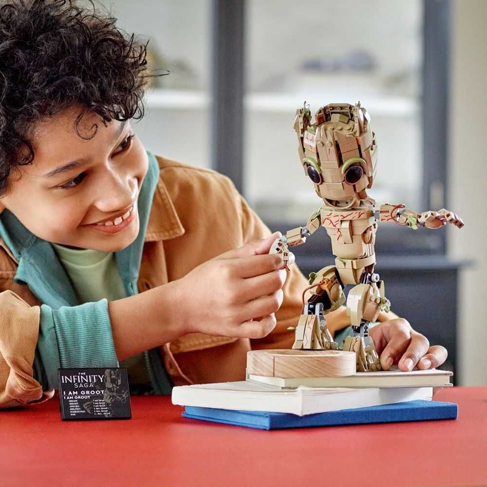 НОВО LEGO Marvel Super Heroes 76217 - Аз съм Грут
