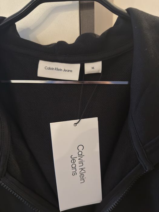 Hanorac Barbati Calvin Klein, Negru, Marimea XL (NOU CU ETICHETA)