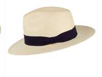 Vând pălărie Panama Fedora Natural