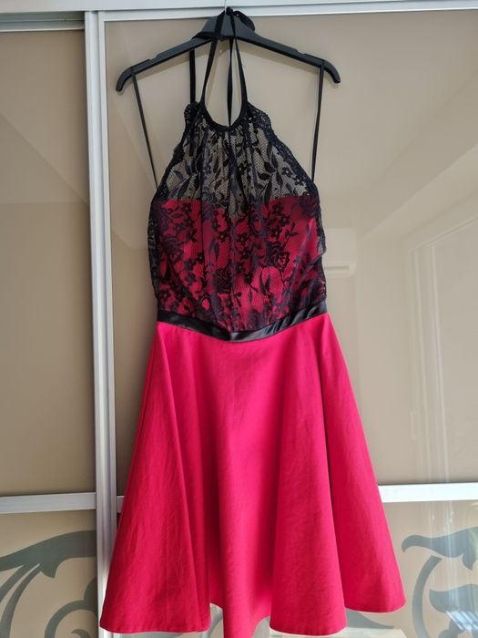 Червена Рокля dpmoda/ amia moda