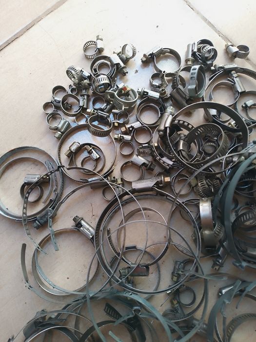 Set 140 bucati coliere fixare furtun inox,dimensiuni diferite,calitate