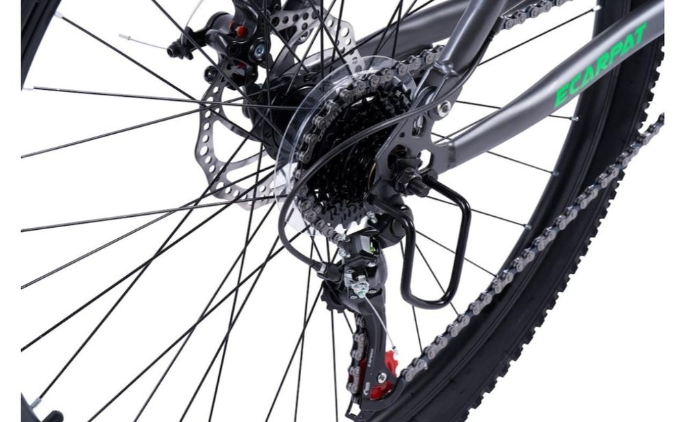 Bicicleta MTB Full-Suspension E-CARPAT E2660A 26", Gri