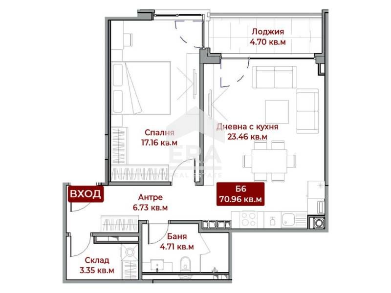 Продава се Двустаен апартамент в София, Бояна - 81 кв.м за 2778 €/кв.м - Снимка #7