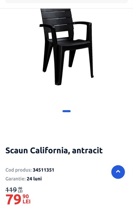 masa terasa cu 4 scaune California