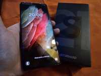 -Samsung S21 Ultra 5G, Negru, 256Gb, 12Ram, poze reale, stare foarte b