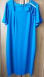 Rochie damă elegantă culoare albastru royal