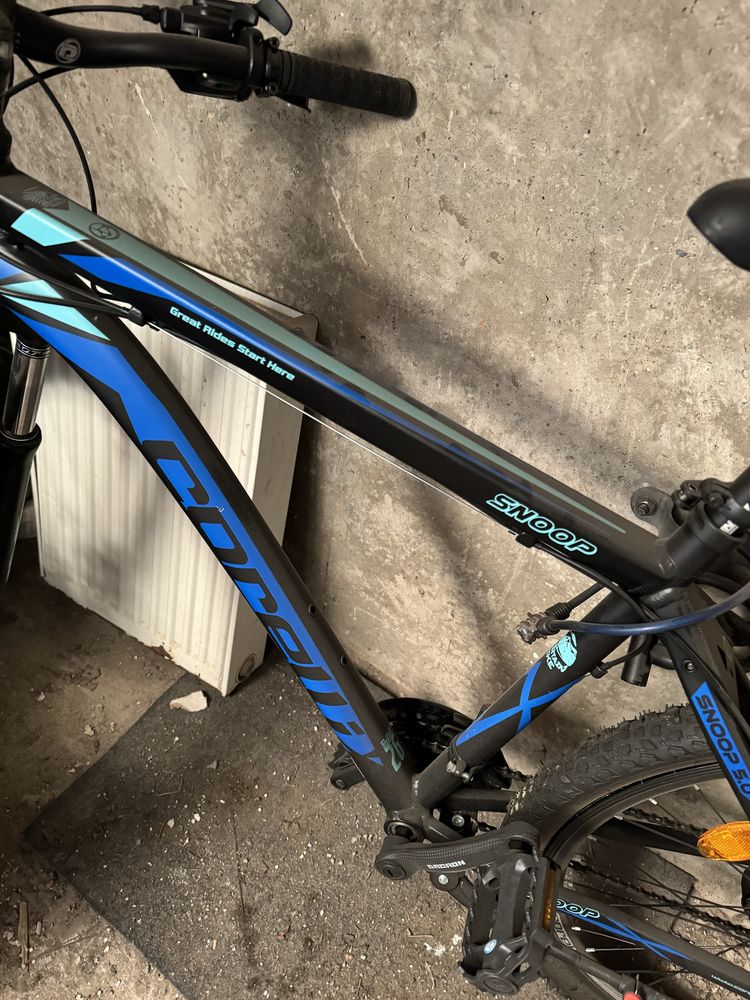 Bicicleta, roti 26’, frane disc hidraulice
