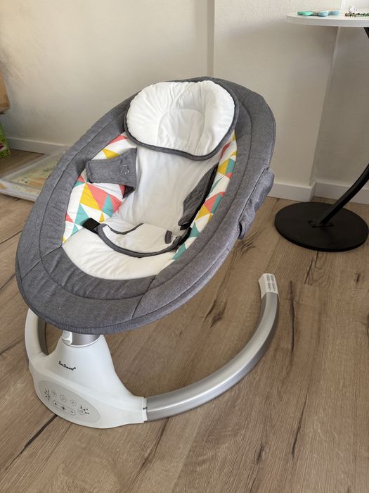 Leagăn electric EvoSmart BB06, multifuncțional bebe, 5 viteze