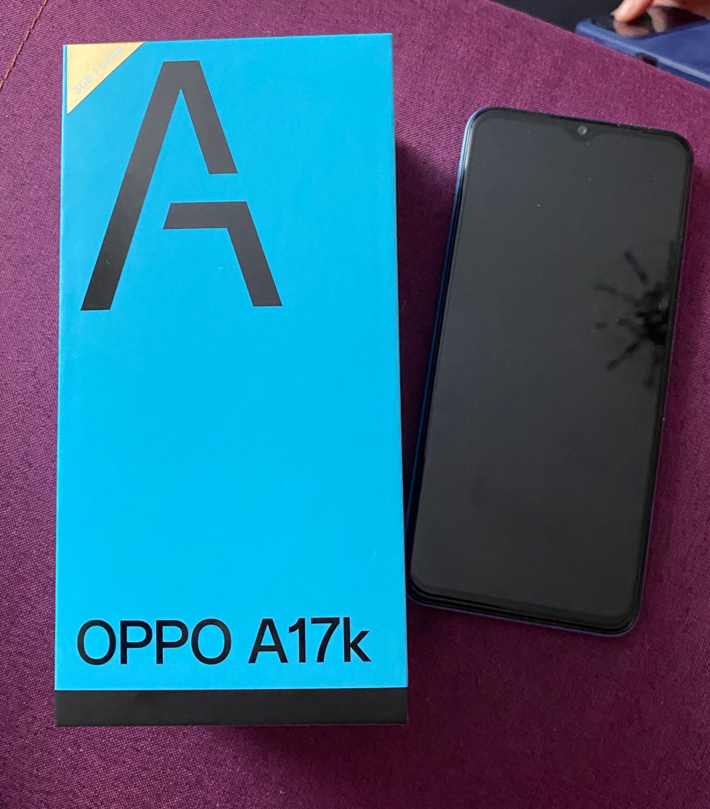 OppoA17k новый телефон